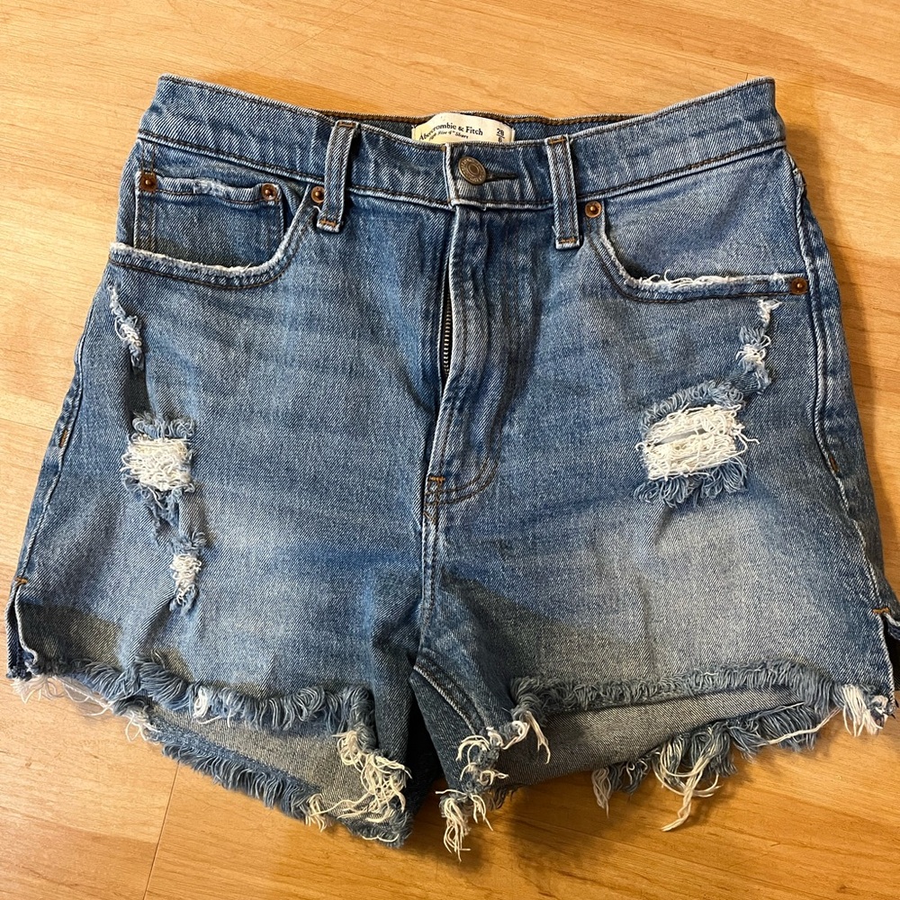 Size 28 Abercrombie jean shorts